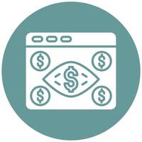 Cost Per Mille Vector Icon Style