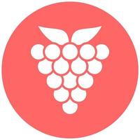 Raspberry Vector Icon Style
