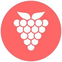 Raspberry Vector Icon Style