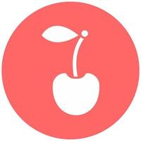 Cherry Vector Icon Style