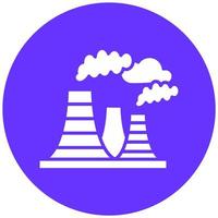 Air Pollution Vector Icon Style