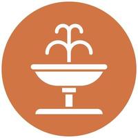 Fountain Vector Icon Style