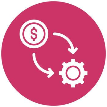 conversión Velocidad optimizar vector icono estilo