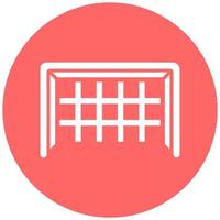 Goal Post Vector Icon Style
