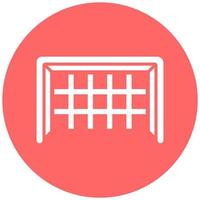 Goal Post Vector Icon Style