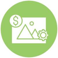 Project Image Vector Icon Style