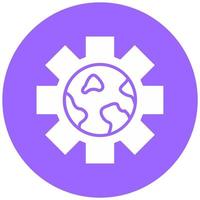 Globalization Vector Icon Style