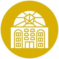 Dome Vector Icon Style