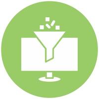 Content Curation Vector Icon Style