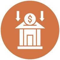 Bank Deposit Vector Icon Style