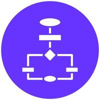 Flowchart Vector Icon Style