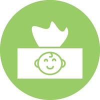 Napkins Vector Icon Style