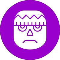 Frankensteins Monster Vector Icon Style