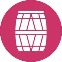 Barrel Vector Icon Style
