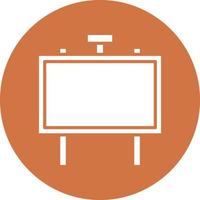Signboard Vector Icon Style