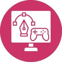 Game Design Vector Icon Style