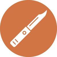 cuchillo vector icono estilo