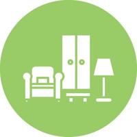 Furniture Design Vector Icon Style
