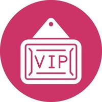 VIP Zone Vector Icon Style