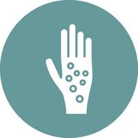 Rash Vector Icon Style
