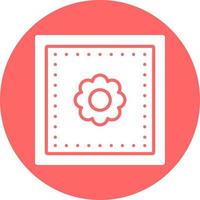 Painted Fabric Vector Icon Style