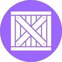 Crate Vector Icon Style