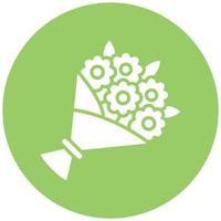 Bouquet Vector Icon Style