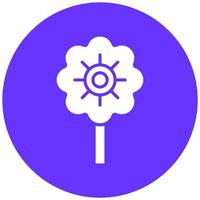 Dandelion Vector Icon Style