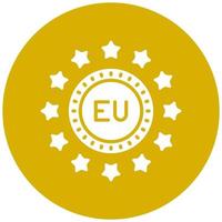 UE vector icono estilo