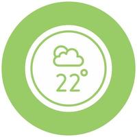 Thermostat Vector Icon Style