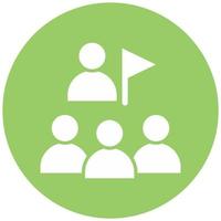 Group Excursion Vector Icon Style