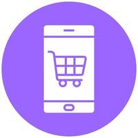 Online Shop-Store Vector Icon Style