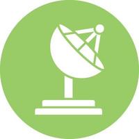 Satellite Dish Vector Icon Style