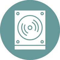 Vinyl Vector Icon Style