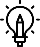 Idea solution icon symbol vector image. Illustration of the creative innovation concept design. EPS 10