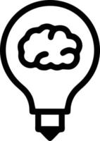 Idea solution icon symbol vector image. Illustration of the creative innovation concept design. EPS 10