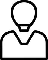 Idea solution icon symbol vector image. Illustration of the creative innovation concept design. EPS 10