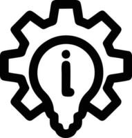 Idea solution icon symbol vector image. Illustration of the creative innovation concept design. EPS 10