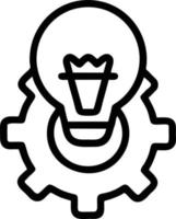 Idea solution icon symbol vector image. Illustration of the creative innovation concept design. EPS 10