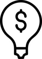 Idea solution icon symbol vector image. Illustration of the creative innovation concept design. EPS 10