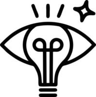 Idea solution icon symbol vector image. Illustration of the creative innovation concept design. EPS 10