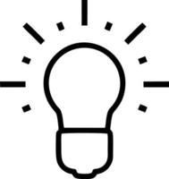 Idea solution icon symbol vector image. Illustration of the creative innovation concept design. EPS 10