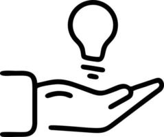 Idea solution icon symbol vector image. Illustration of the creative innovation concept design. EPS 10