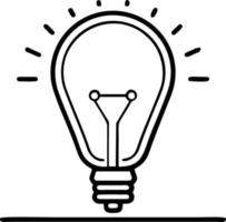 Idea solution icon symbol vector image. Illustration of the creative innovation concept design. EPS 10