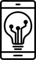 Idea solution icon symbol vector image. Illustration of the creative innovation concept design. EPS 10