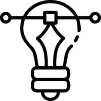 Idea solution icon symbol vector image. Illustration of the creative innovation concept design. EPS 10