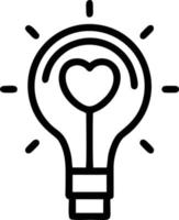 Idea solution icon symbol vector image. Illustration of the creative innovation concept design. EPS 10