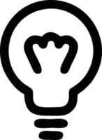 Idea solution icon symbol vector image. Illustration of the creative innovation concept design. EPS 10