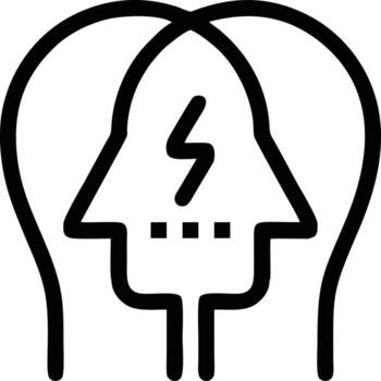 Idea solution icon symbol vector image. Illustration of the creative innovation concept design. EPS 10