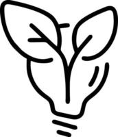 Idea solution icon symbol vector image. Illustration of the creative innovation concept design. EPS 10